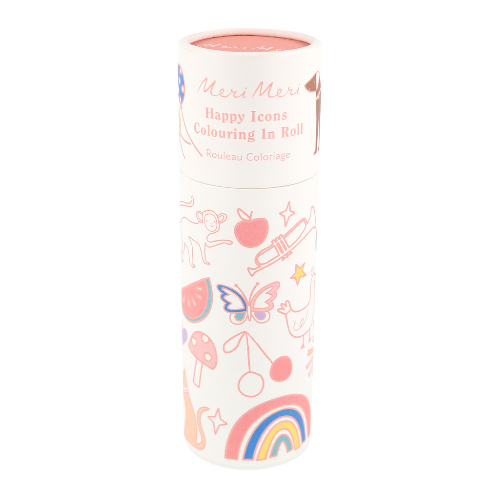 Picture of Happy Icons Coloring Roll