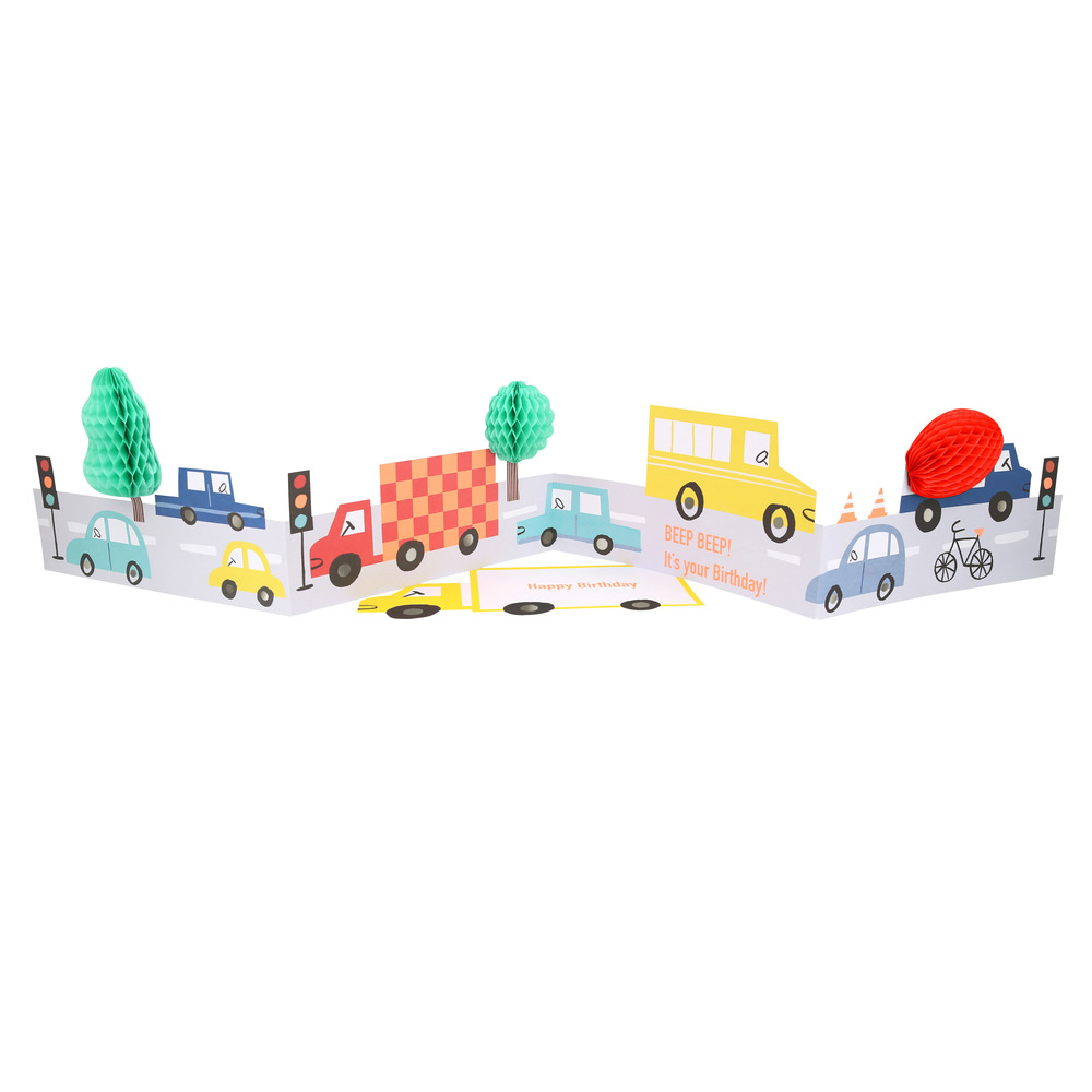 Picture of Transport Concertina Birthday Card