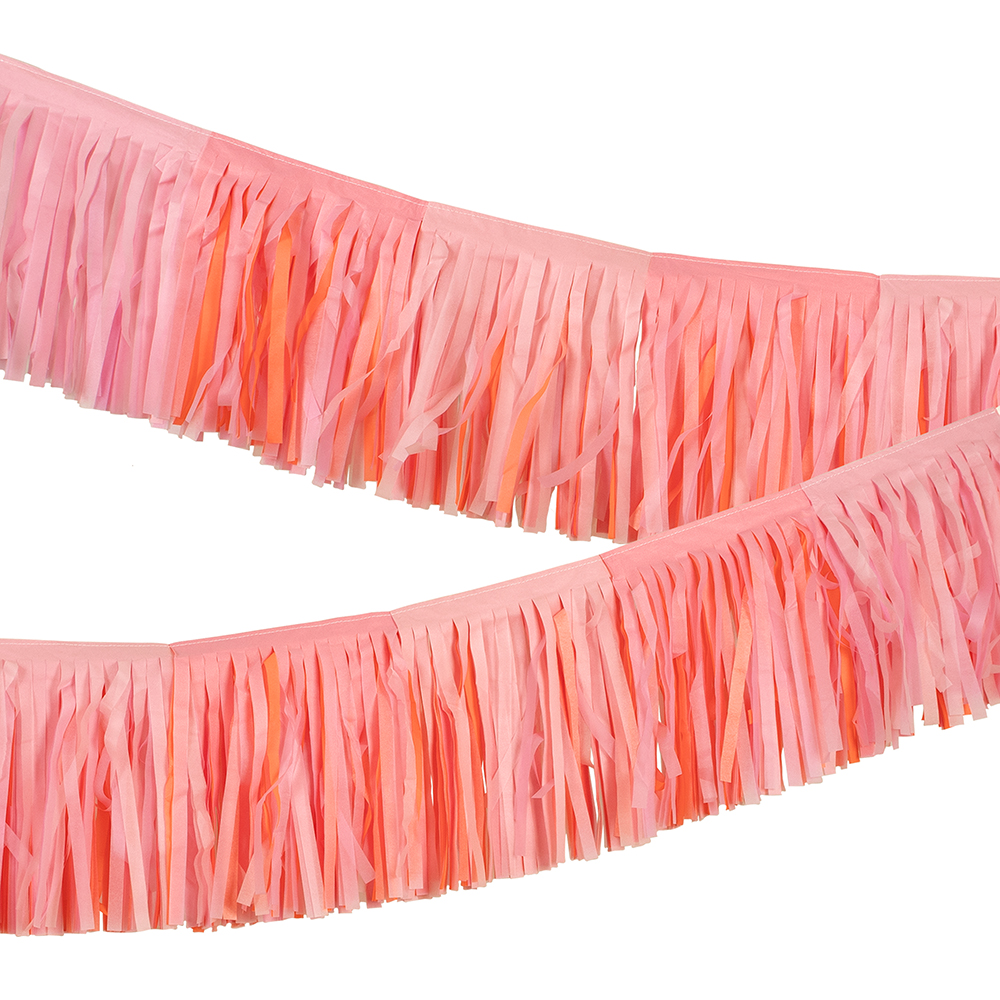 Picture of Pink Fringe Garland