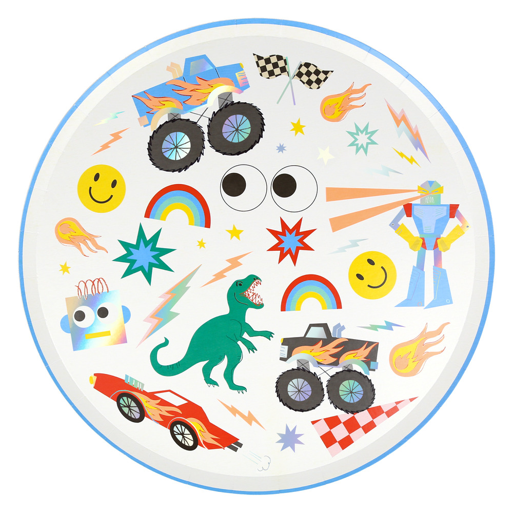 Picture of Toybox Icon Dinner Plates (x 8)