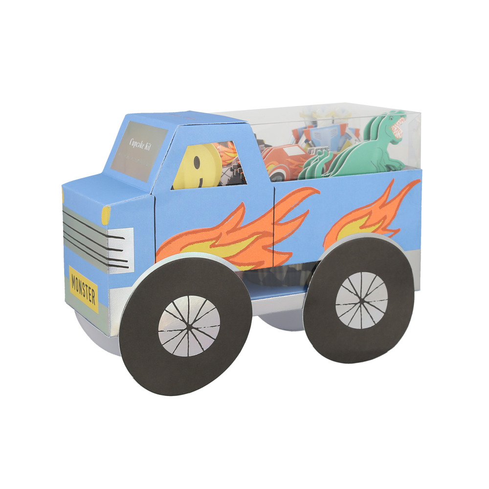Picture of Monster Truck Cupcake Kit (x 24 toppers)