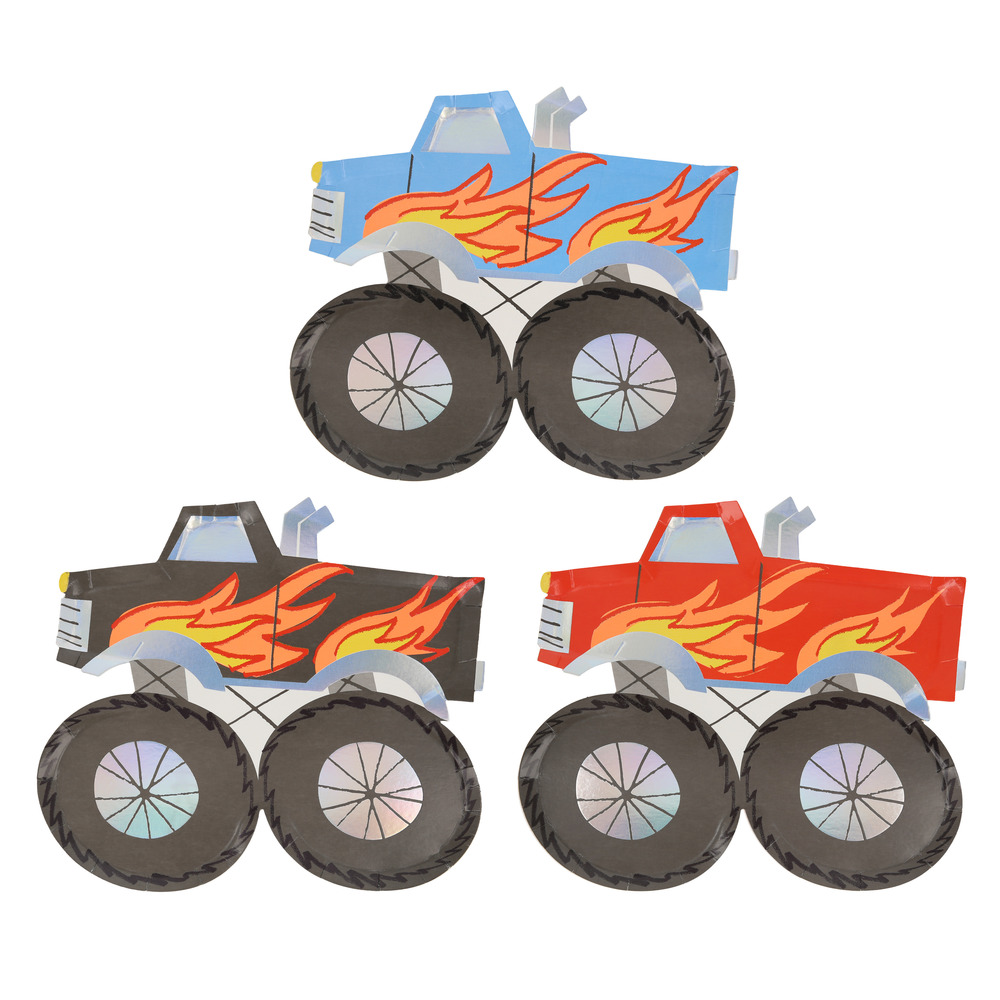 Picture of Monster Truck Plates (x 8)