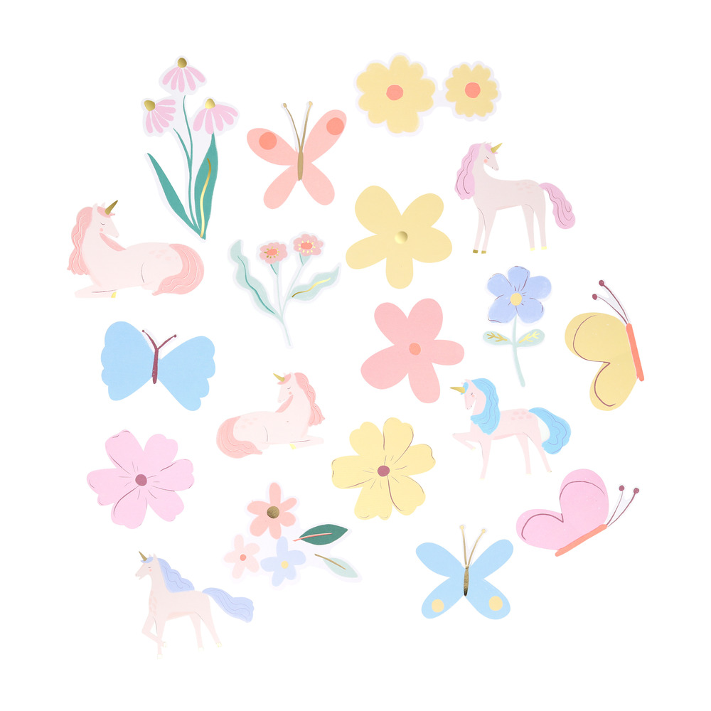 Picture of Unicorn Shaped Stickers (x 25)