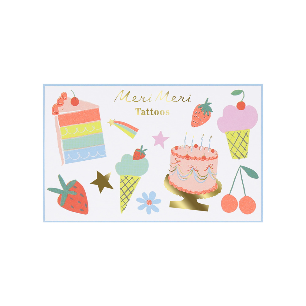 Picture of Birthday Temporary Tattoos