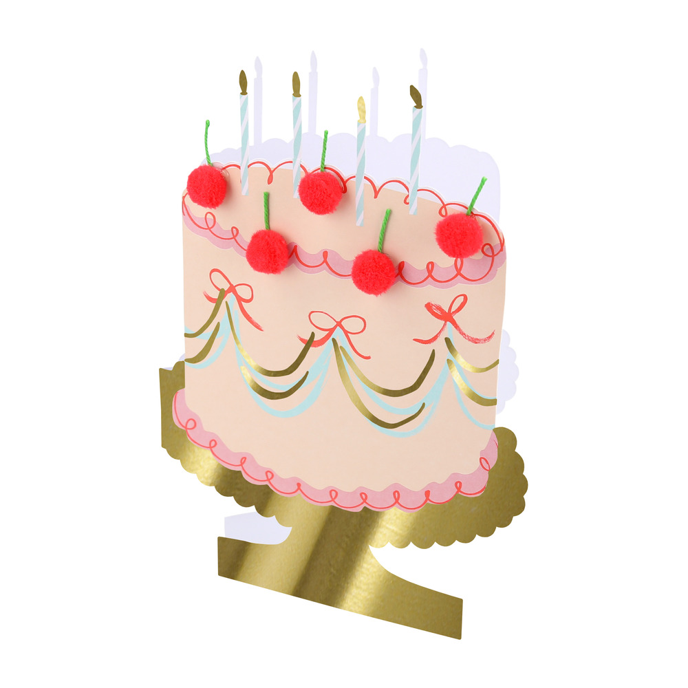 Picture of Cherry Cake Birthday Card
