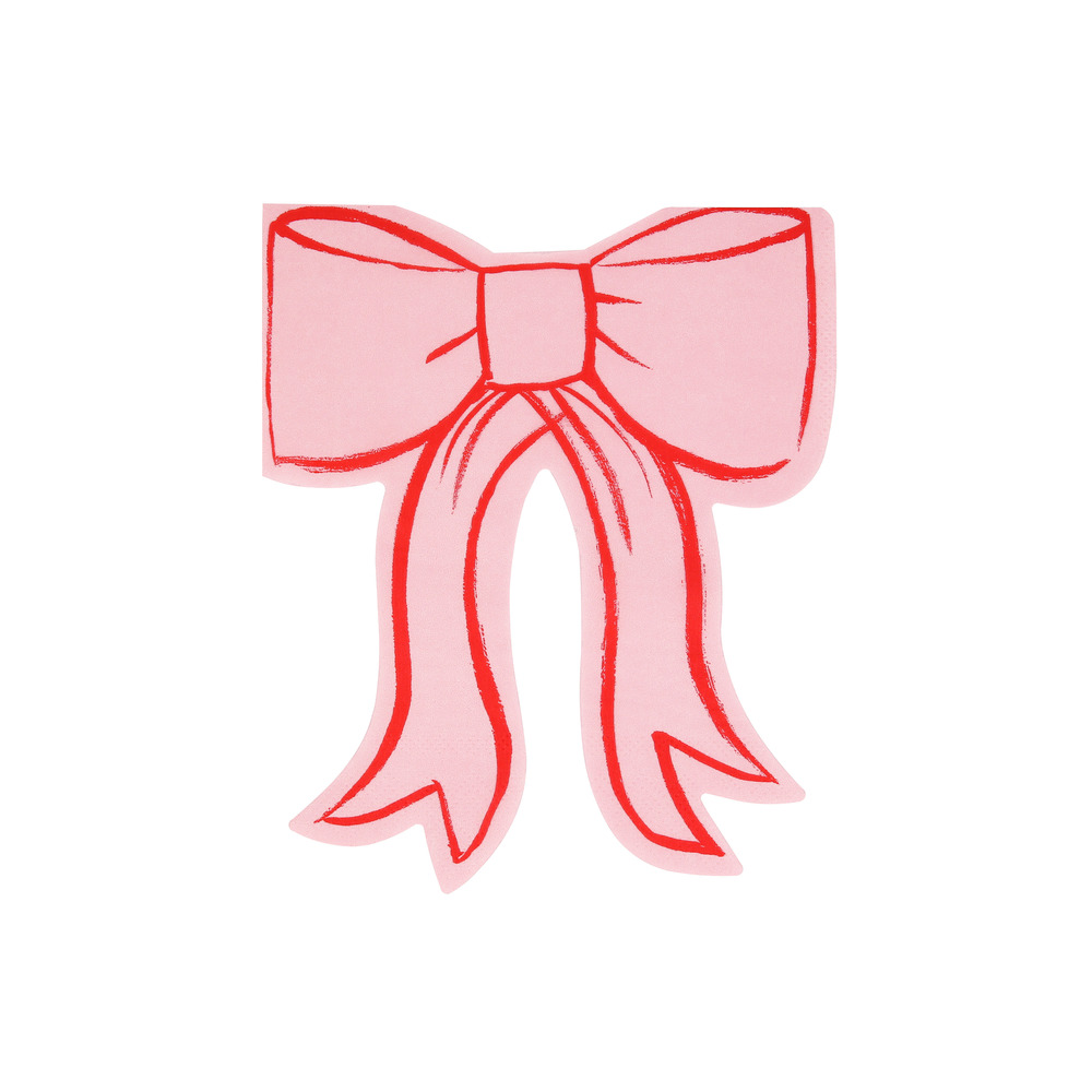Picture of Bow Napkins (x 16)