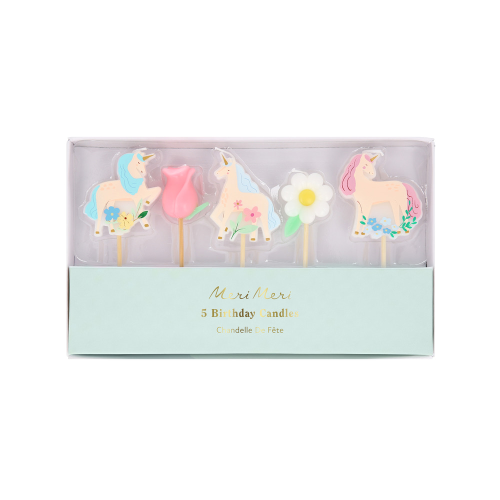 Picture of Meadow Unicorns Candles (x 5)