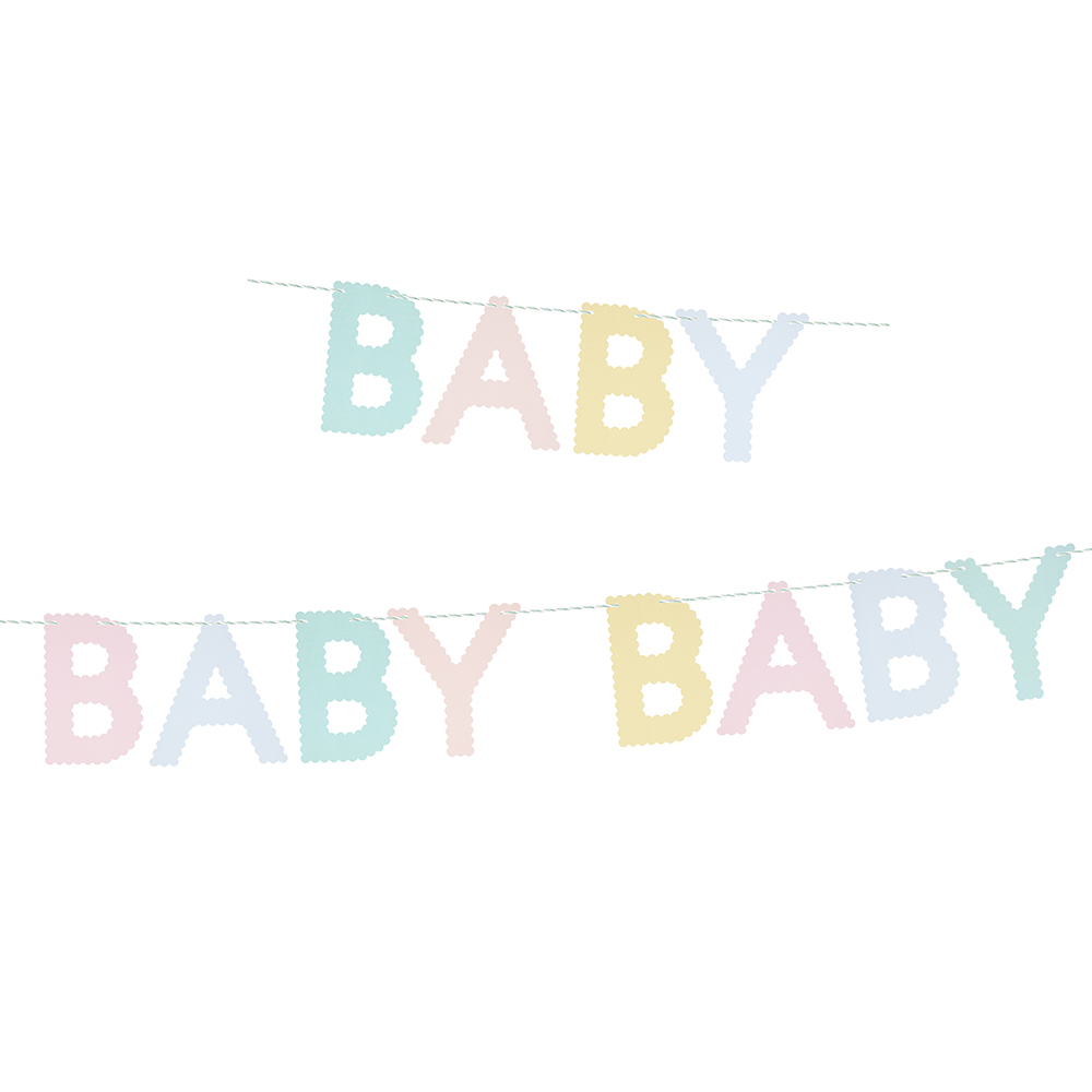 Picture of Scallop Edge Baby Garland