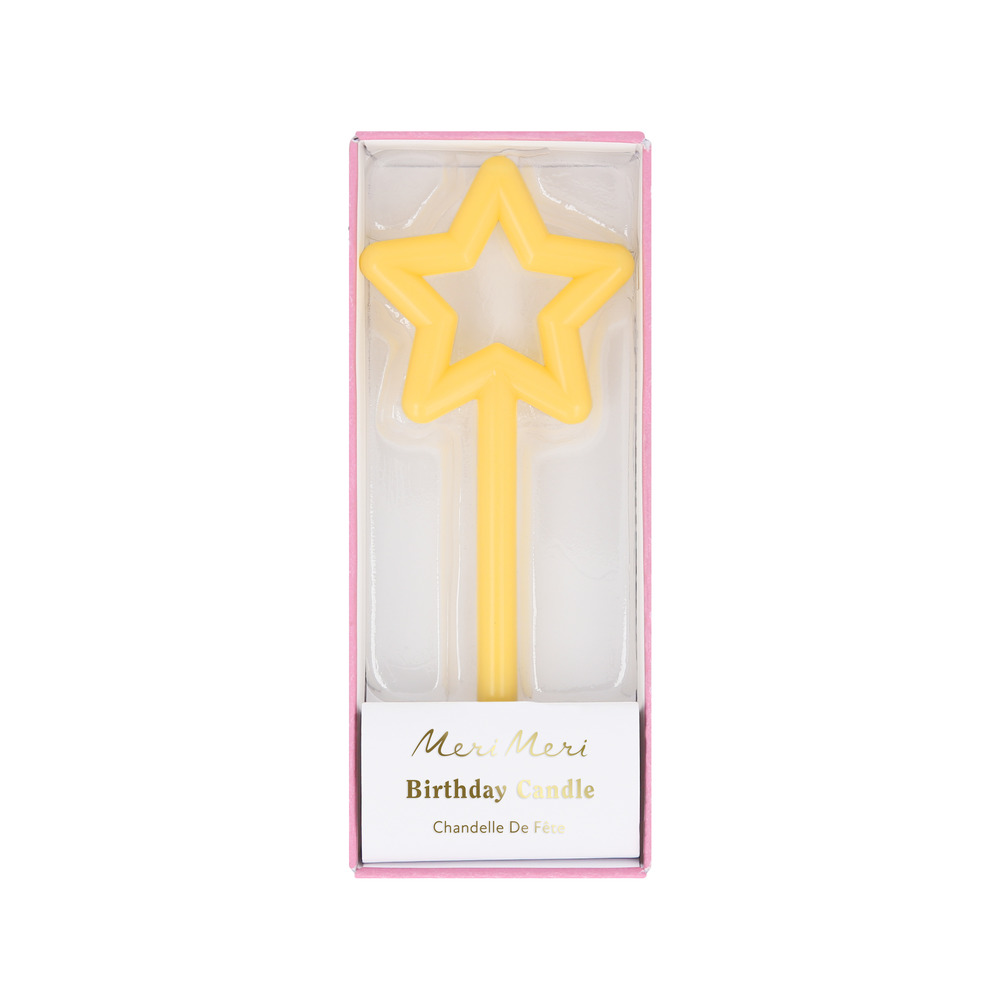 Picture of Slim Star Candle (x 1)