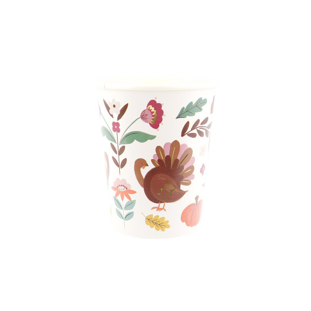 Picture of Folk Fall Cups (x 8)