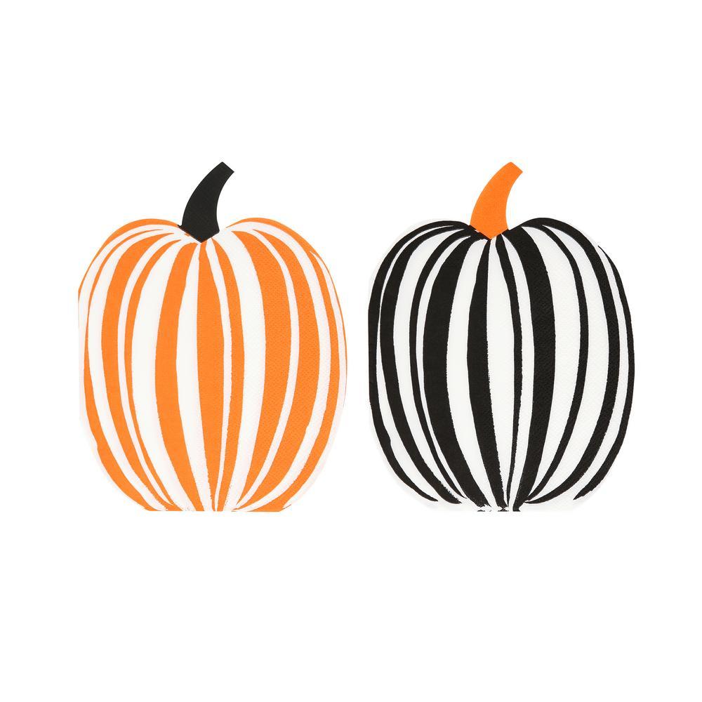 Picture of Stripe Pumpkin Napkins (x 16)