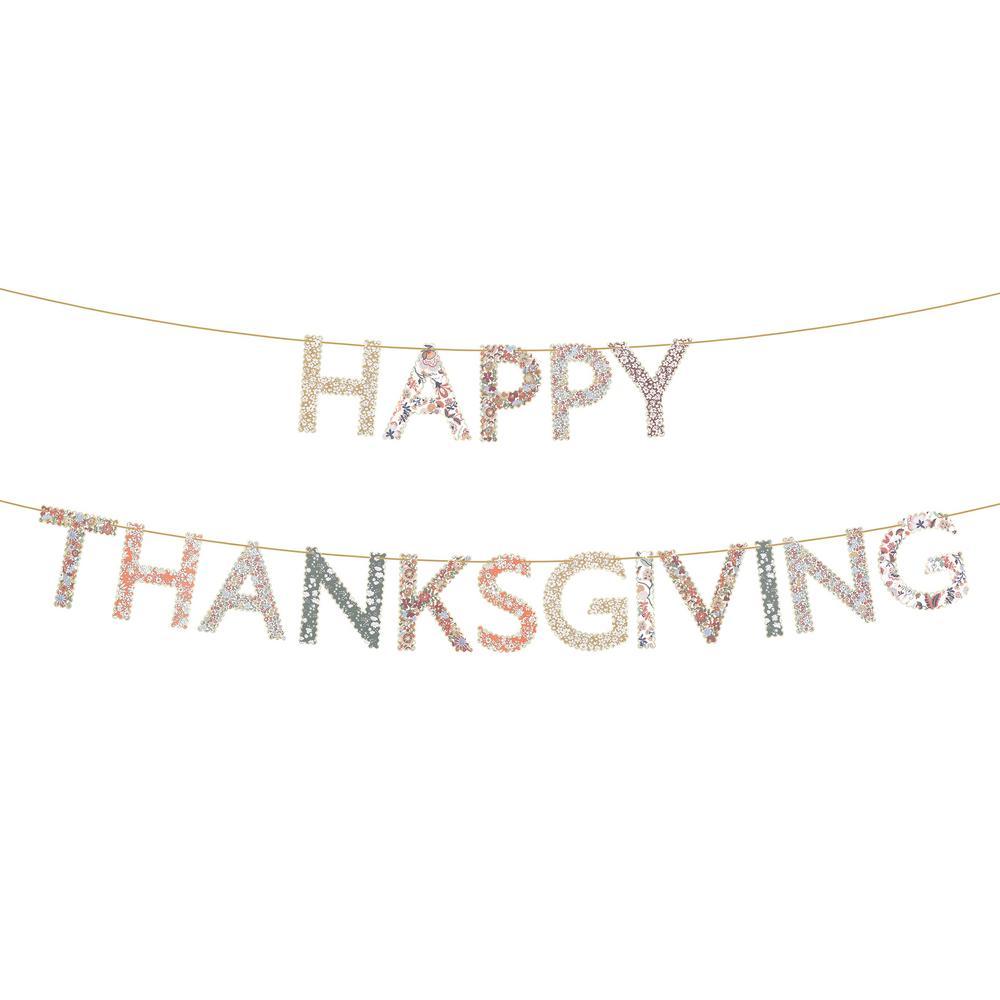Picture of Meri Meri x Liberty Thanksgiving Garland Set