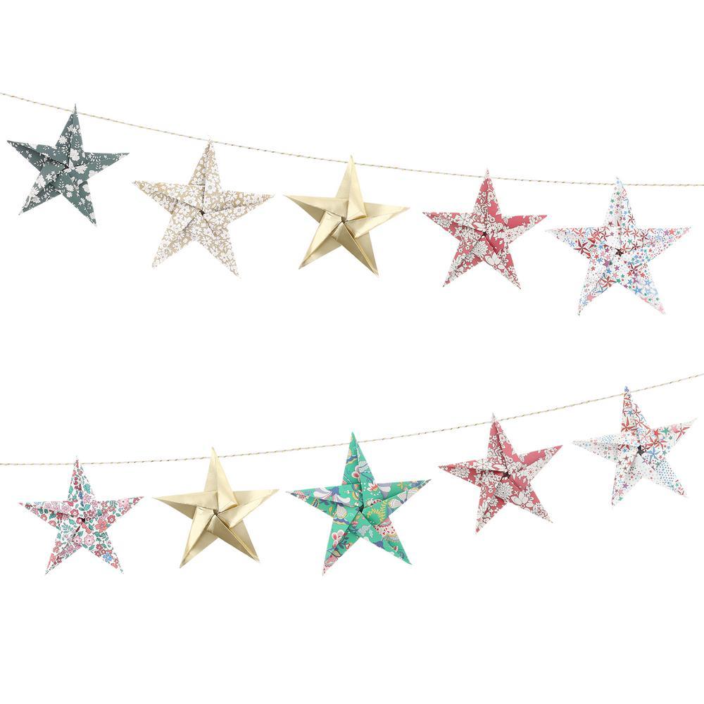 Picture of Meri Meri x Liberty Origami Star Garland