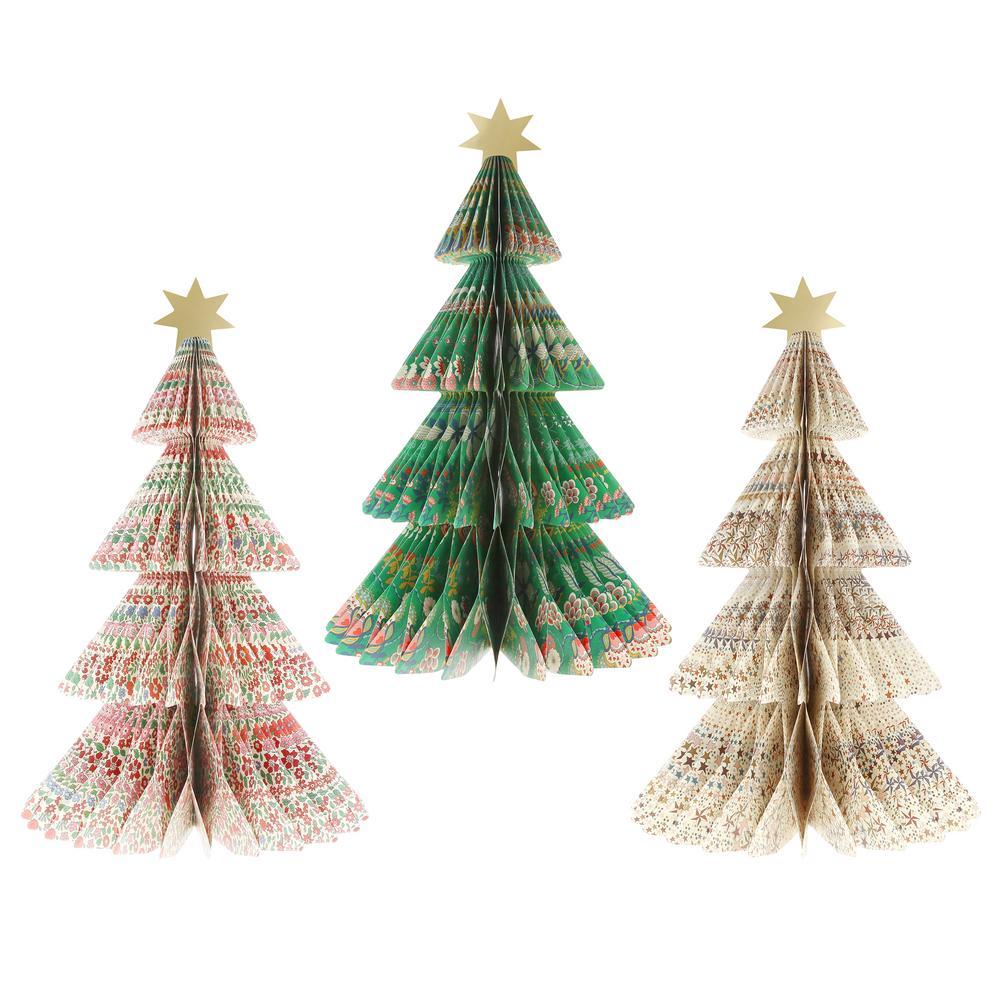 Picture of Meri Meri x Liberty Paper Honeycomb Trees (x 3)