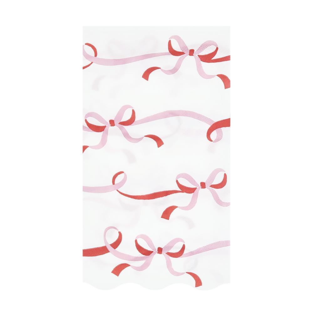 Picture of Ribbon Bow Guest Towels (x 16)