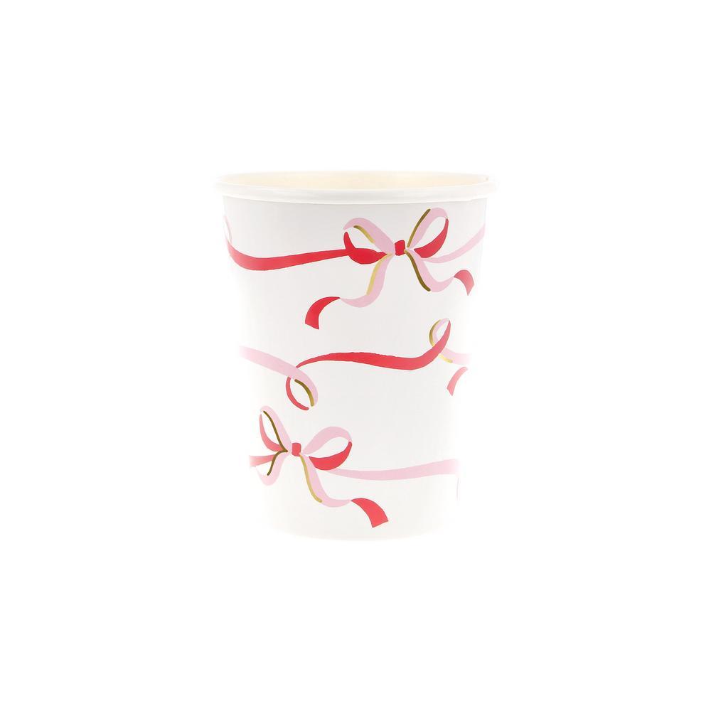 Picture of Ribbon Bow Cups (x 8)