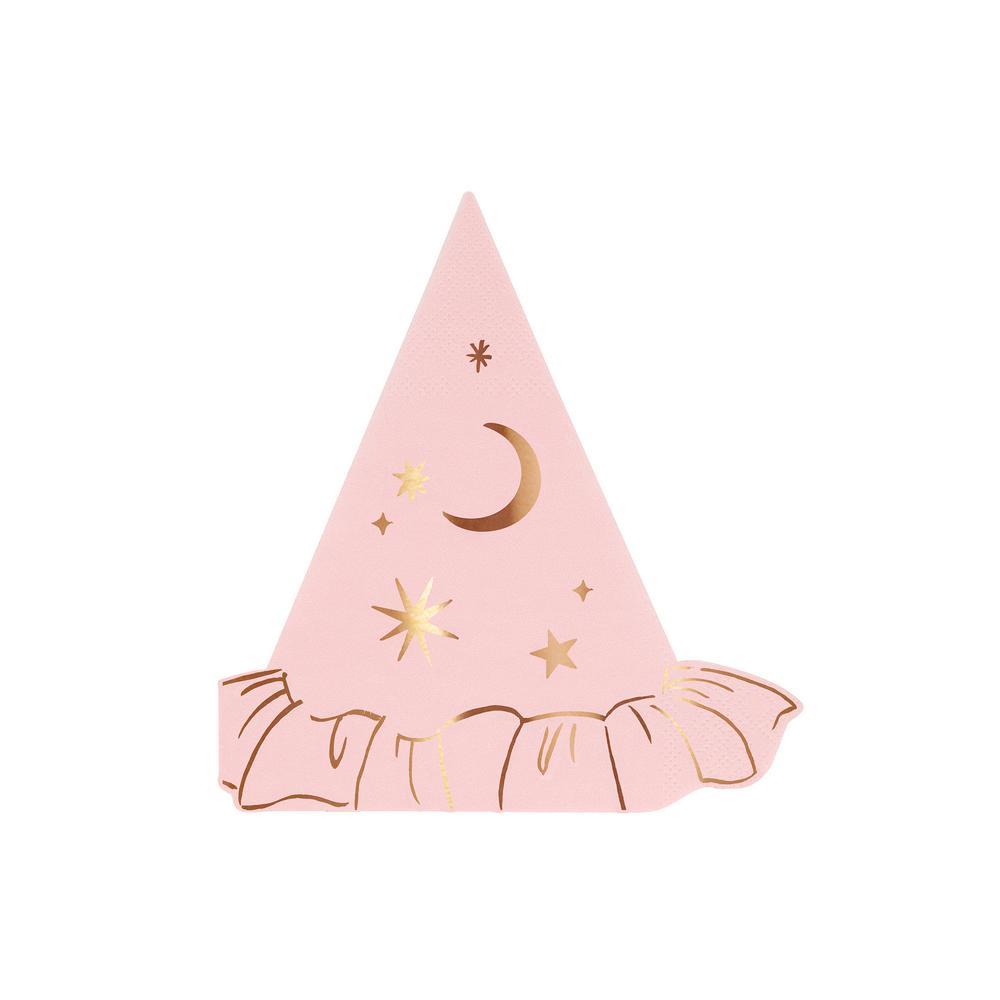 Picture of Pink Witch Hat Napkins (x 16)
