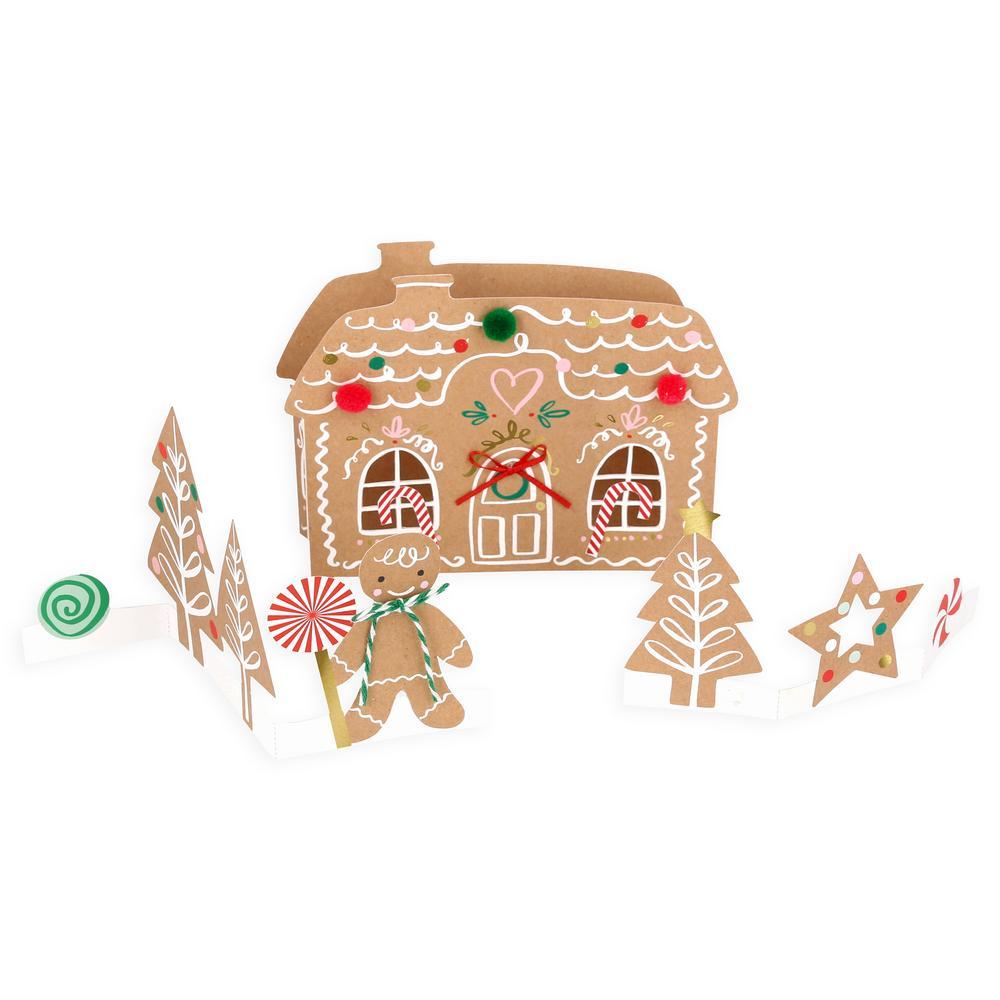 Picture of Pop-Up Gingerbread Scene Card