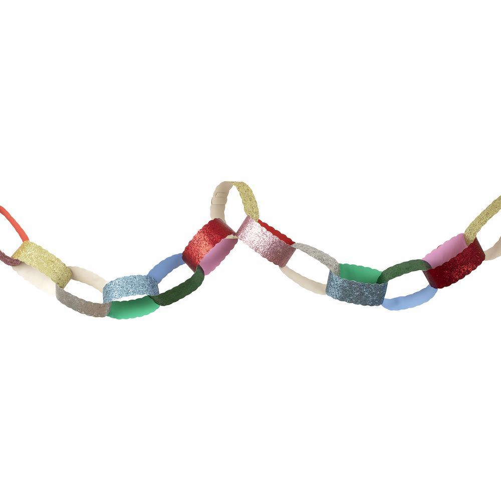 Picture of Giant Glitter Paper Chains Set