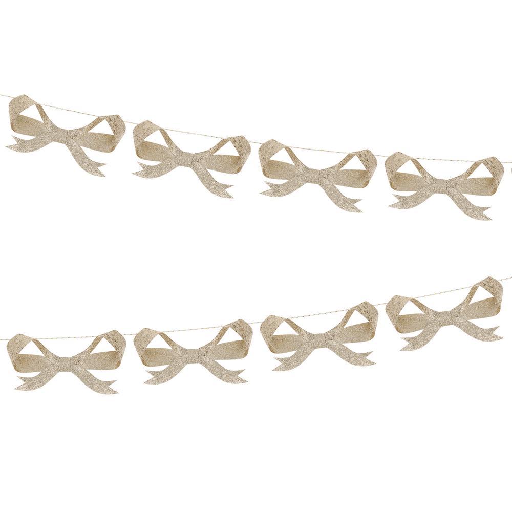Picture of Glitter Bow Garland