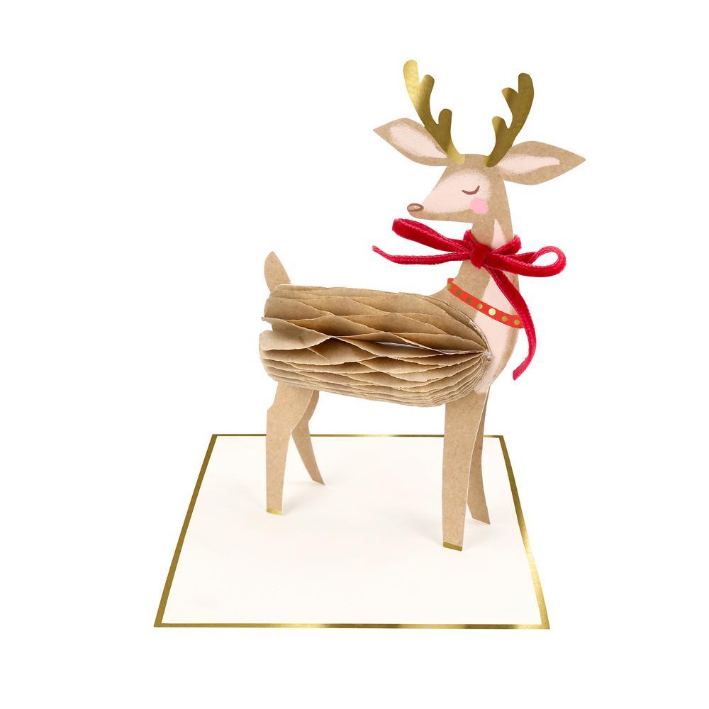 Picture of Stand-Up Reindeer Card