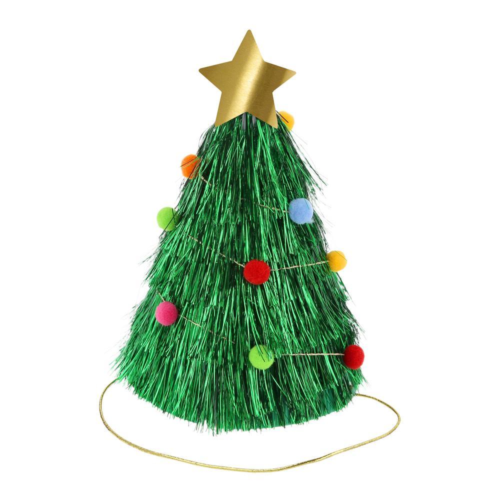 Picture of Tinsel Tree Party Hats (x 6)