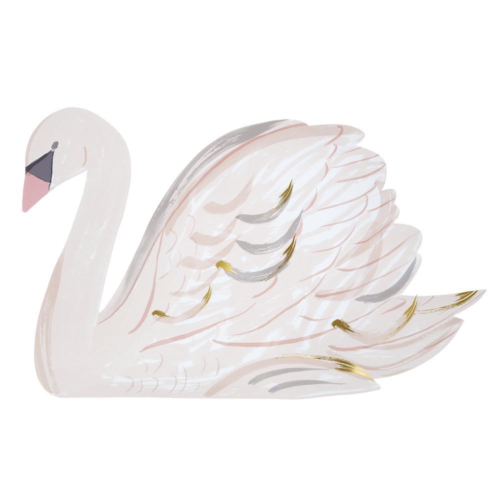 Picture of Swan Plates (x 8)