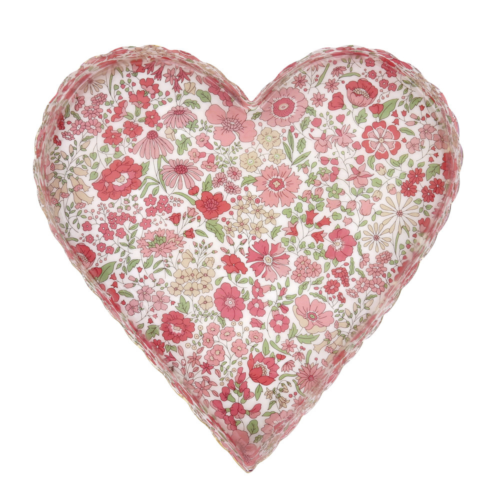 Picture of Meri Meri x Liberty Heart Large Accessory Tray