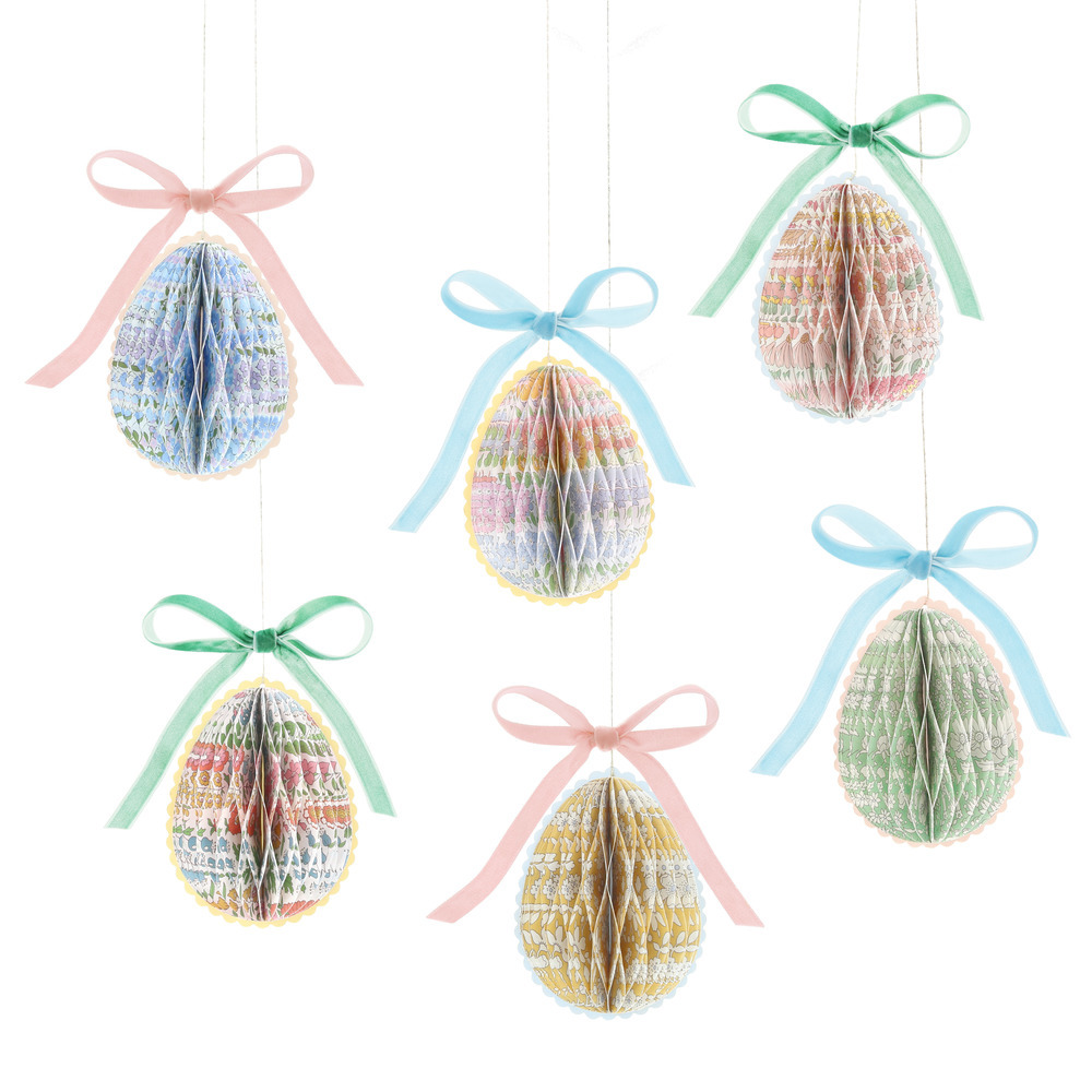Picture of Meri Meri x Liberty Paper Honeycomb Egg Decoration