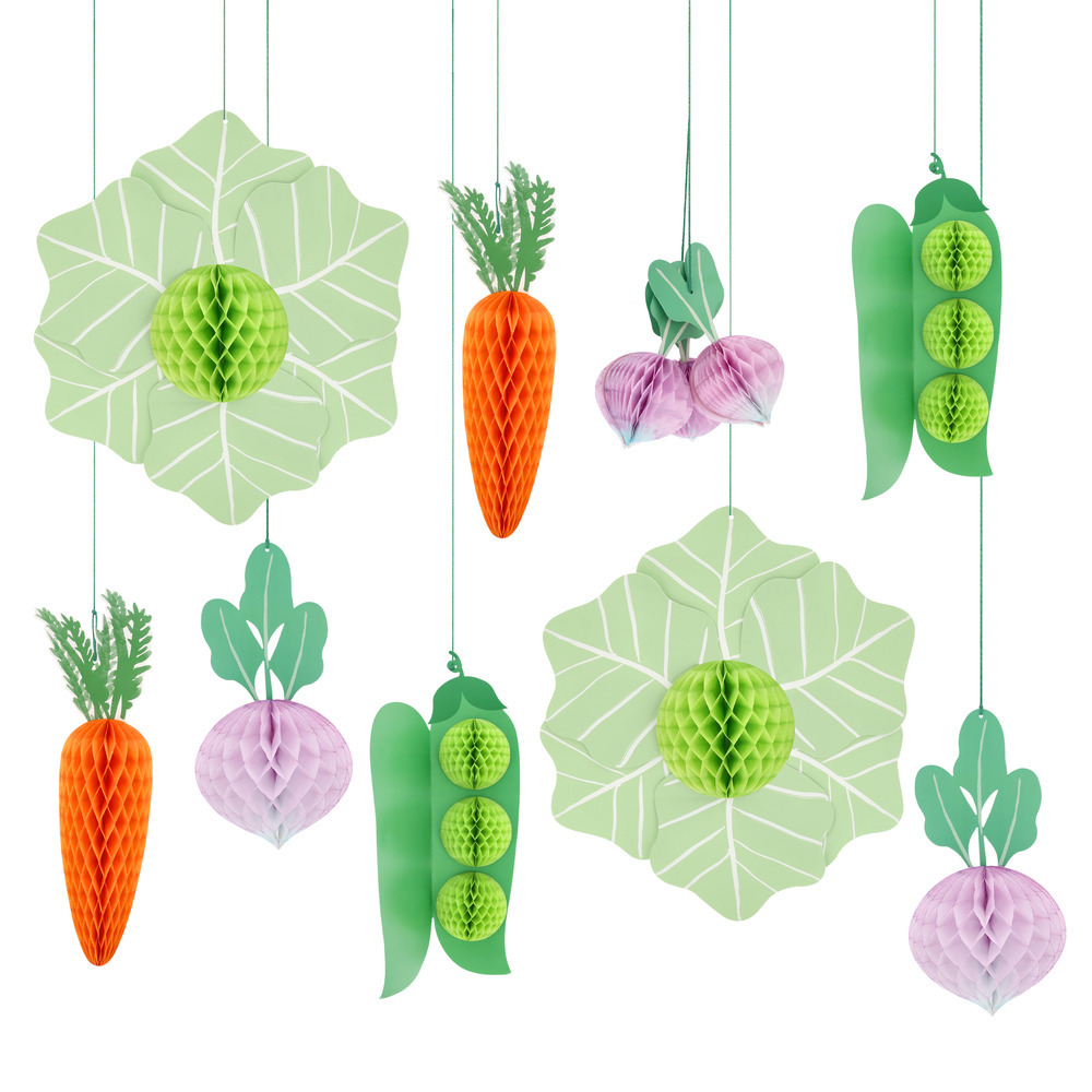 Picture of Giant Vegetable Decorations (x 10)