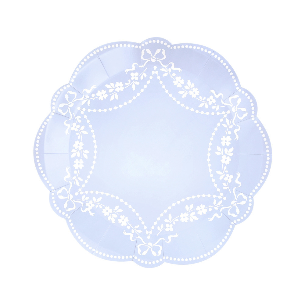 Picture of Rococo Blue Side Plates (x 8)