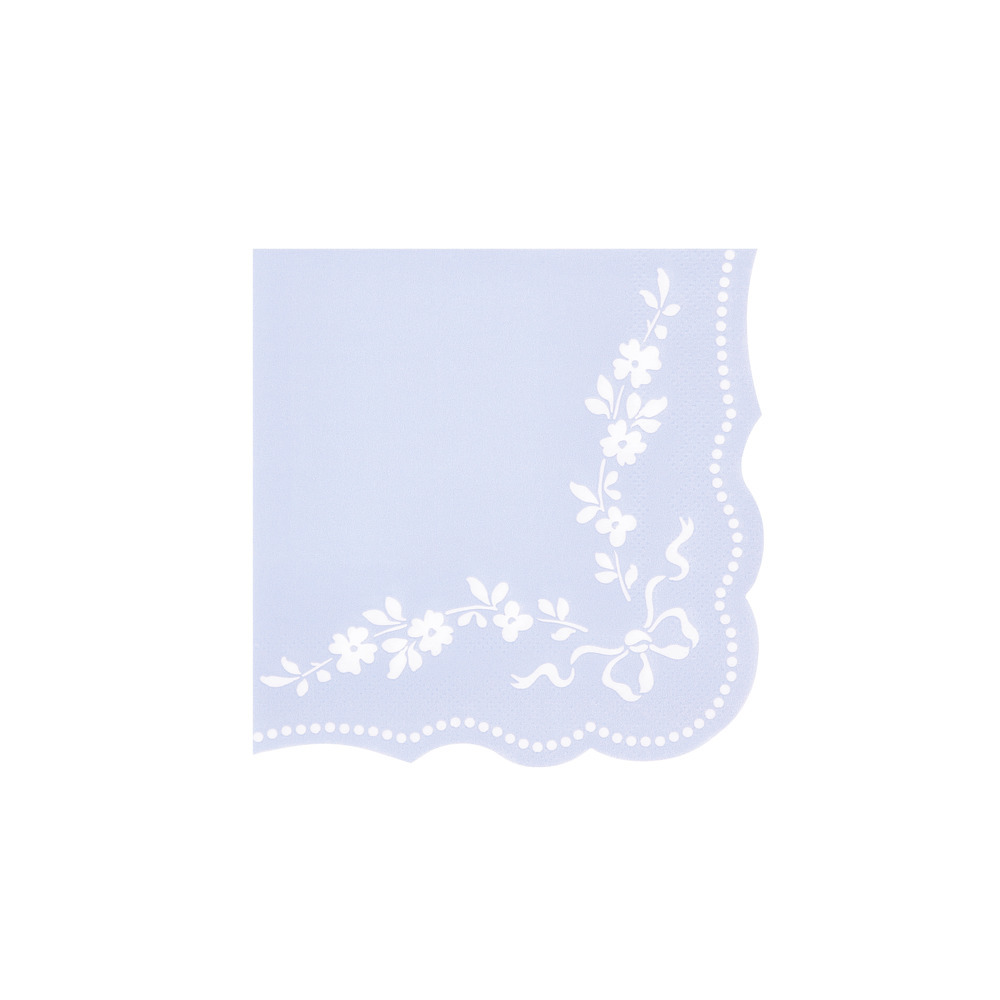 Picture of Rococo Blue Small Napkins (x 16)