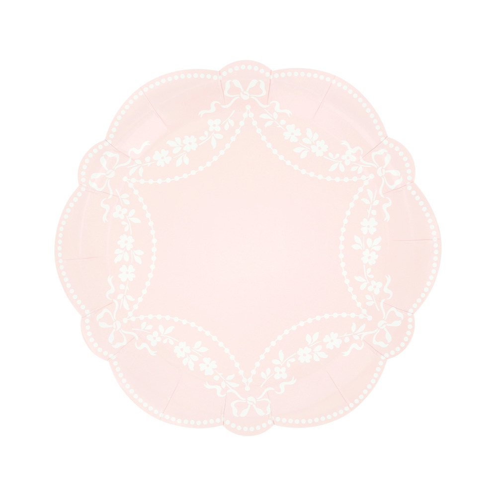 Picture of Rococo Pink Side Plates (x 8)