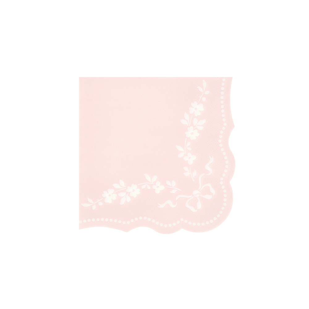 Picture of Rococo Pink Small Napkins (x 16)