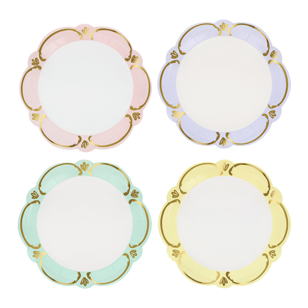 Picture of Rococo Pastel Side Plates (x 8)