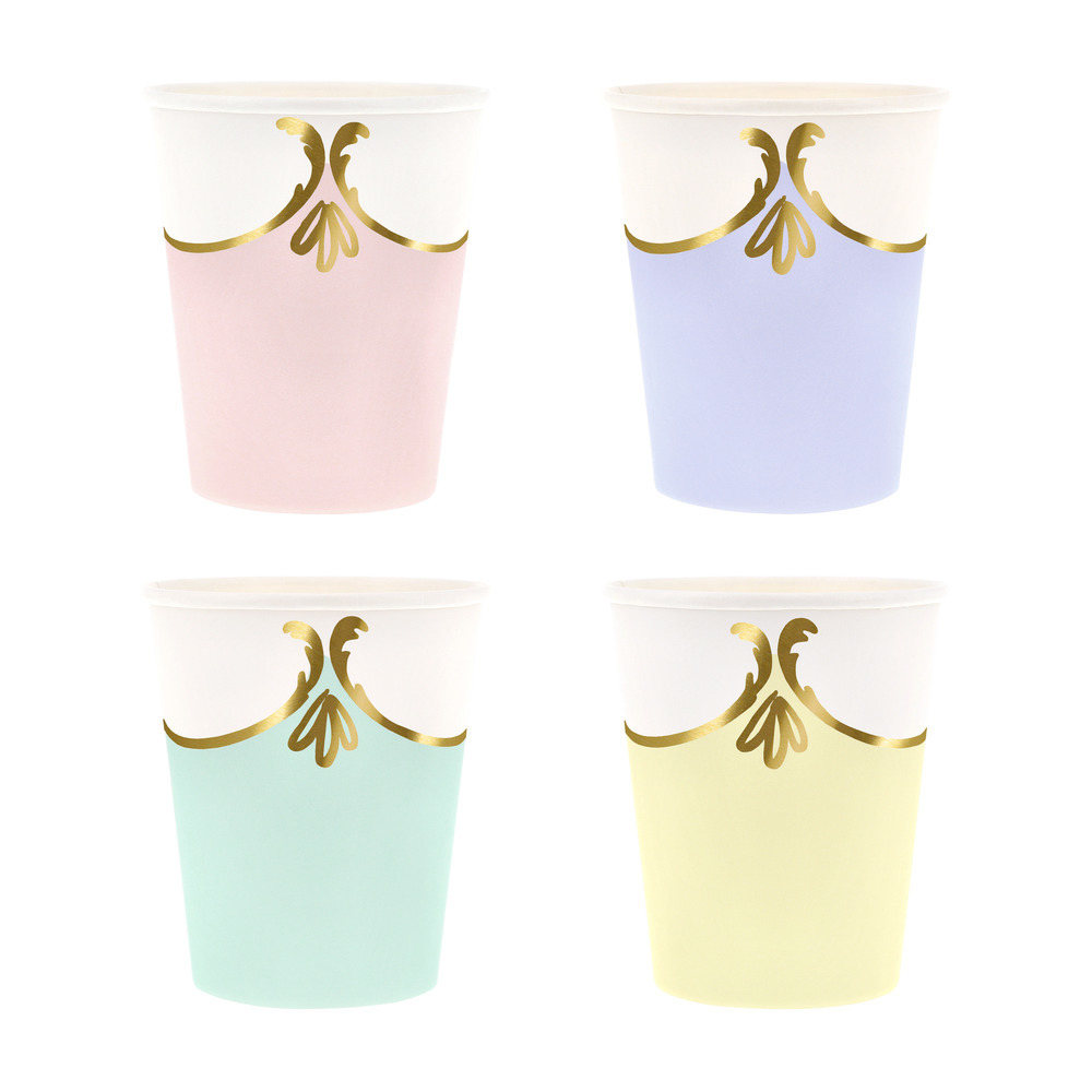 Picture of Rococo Pastel Cups (x 8)