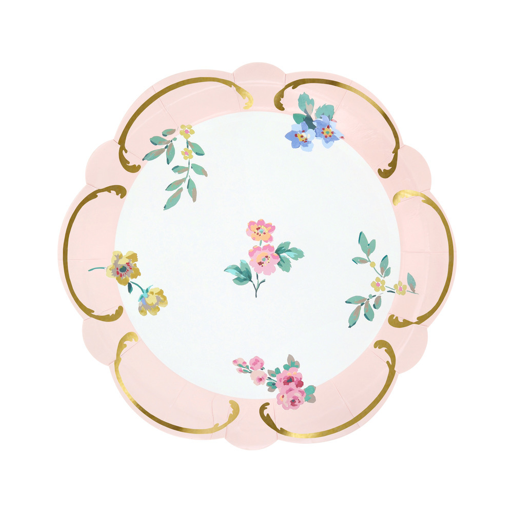 Picture of Rococo Posy Side Plates (x 8)