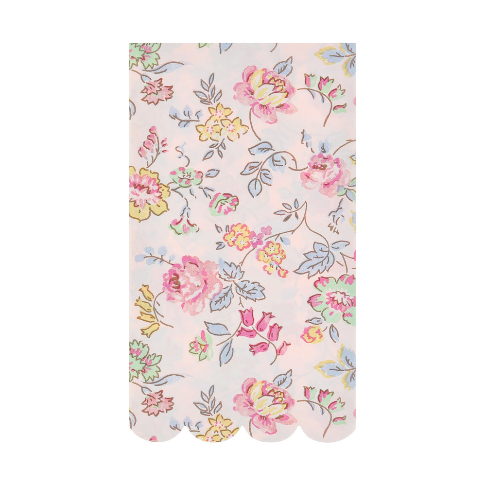 Picture of Pink Chintz Guest Towels (x 16)