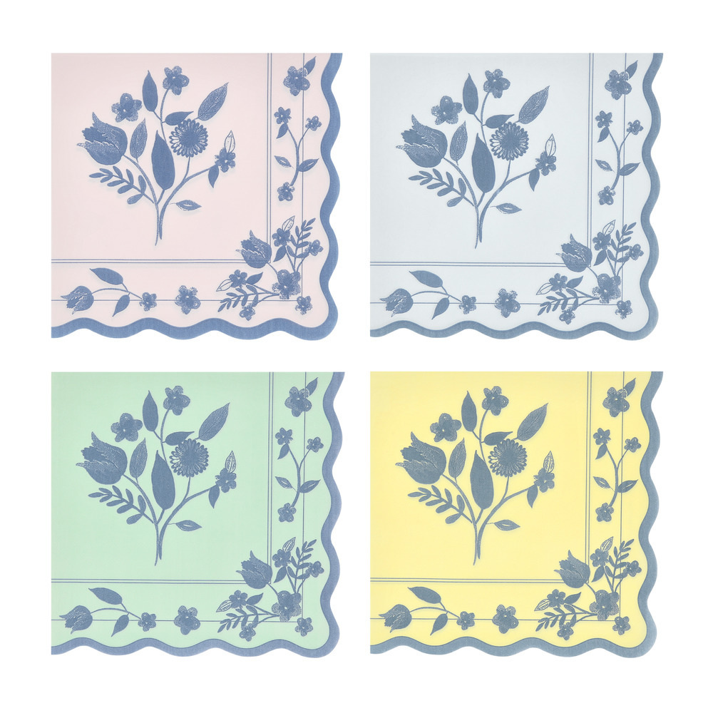 Picture of Vintage Botanical Large Napkins (x 16)