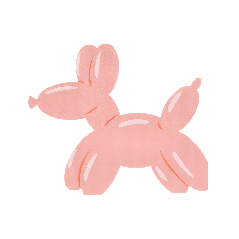 Picture of Balloon Dog Napkins (x 16)