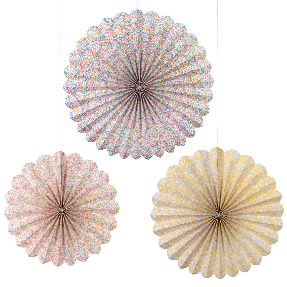 Picture of Meri Meri x Liberty Giant Pinwheel Decorations (x 