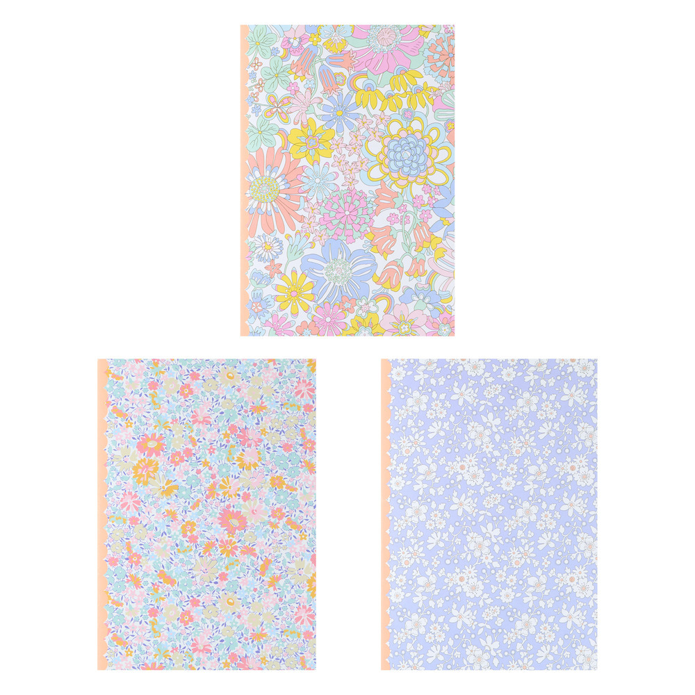 Picture of Meri Meri x Liberty Softcover Notebook Set (x 3)
