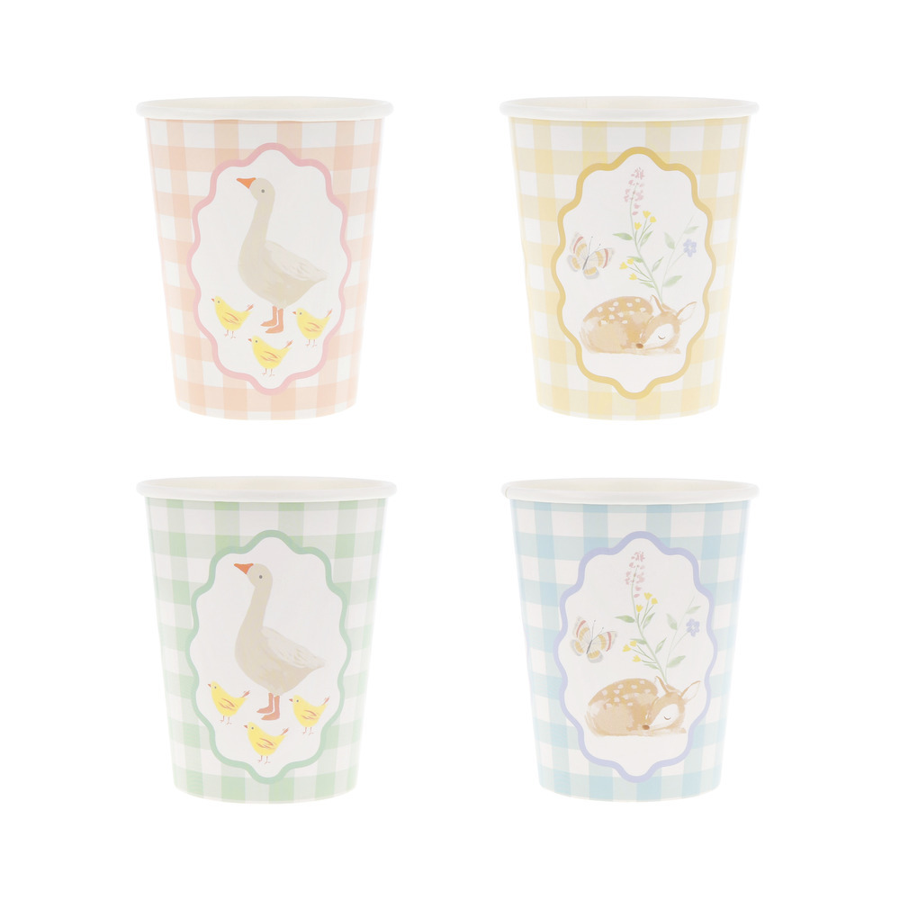 Picture of Little Animals Cups (x 8)