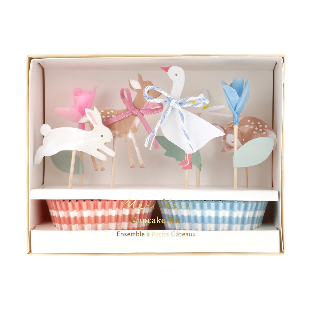 Picture of Little Animals Cupcake Kit (x 24 toppers)