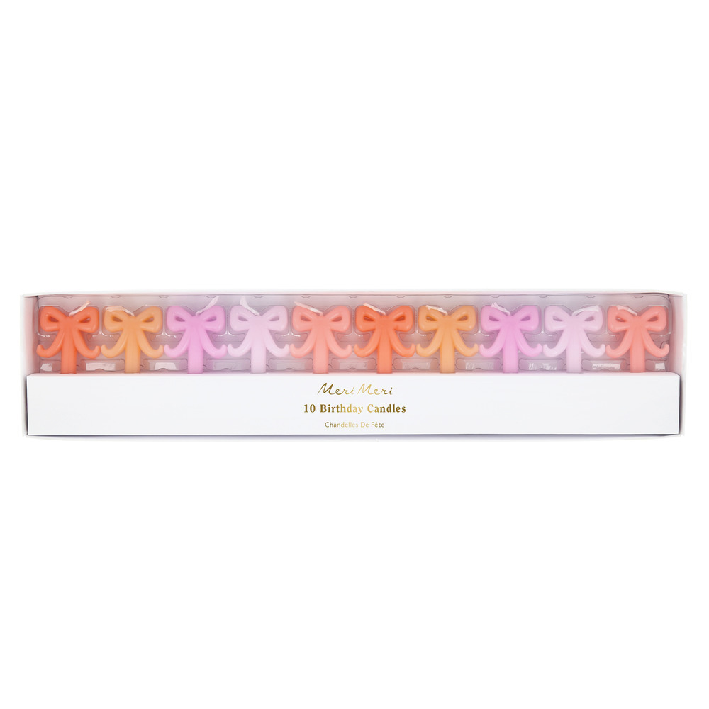 Picture of Mini Bow Candles (x 10)