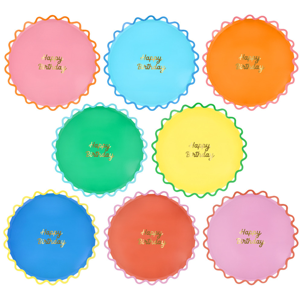 Picture of Wiggle Edge Dinner Plates (x 8)