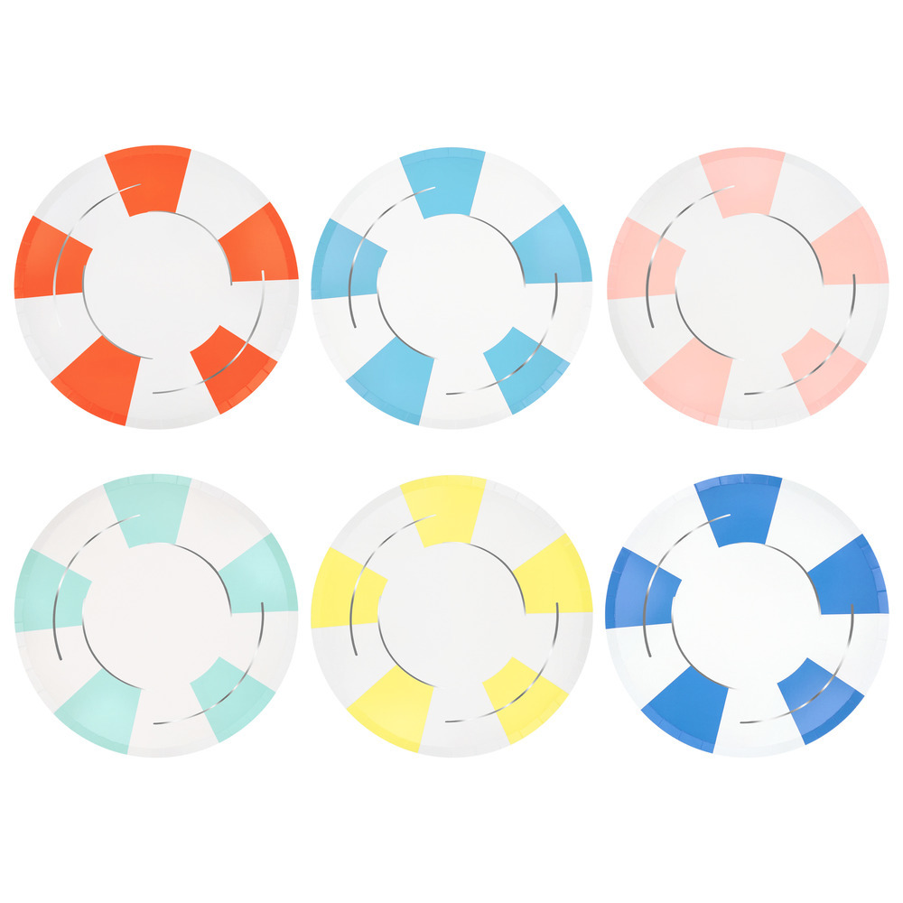 Picture of Pool Float Dinner Plates (x 8)