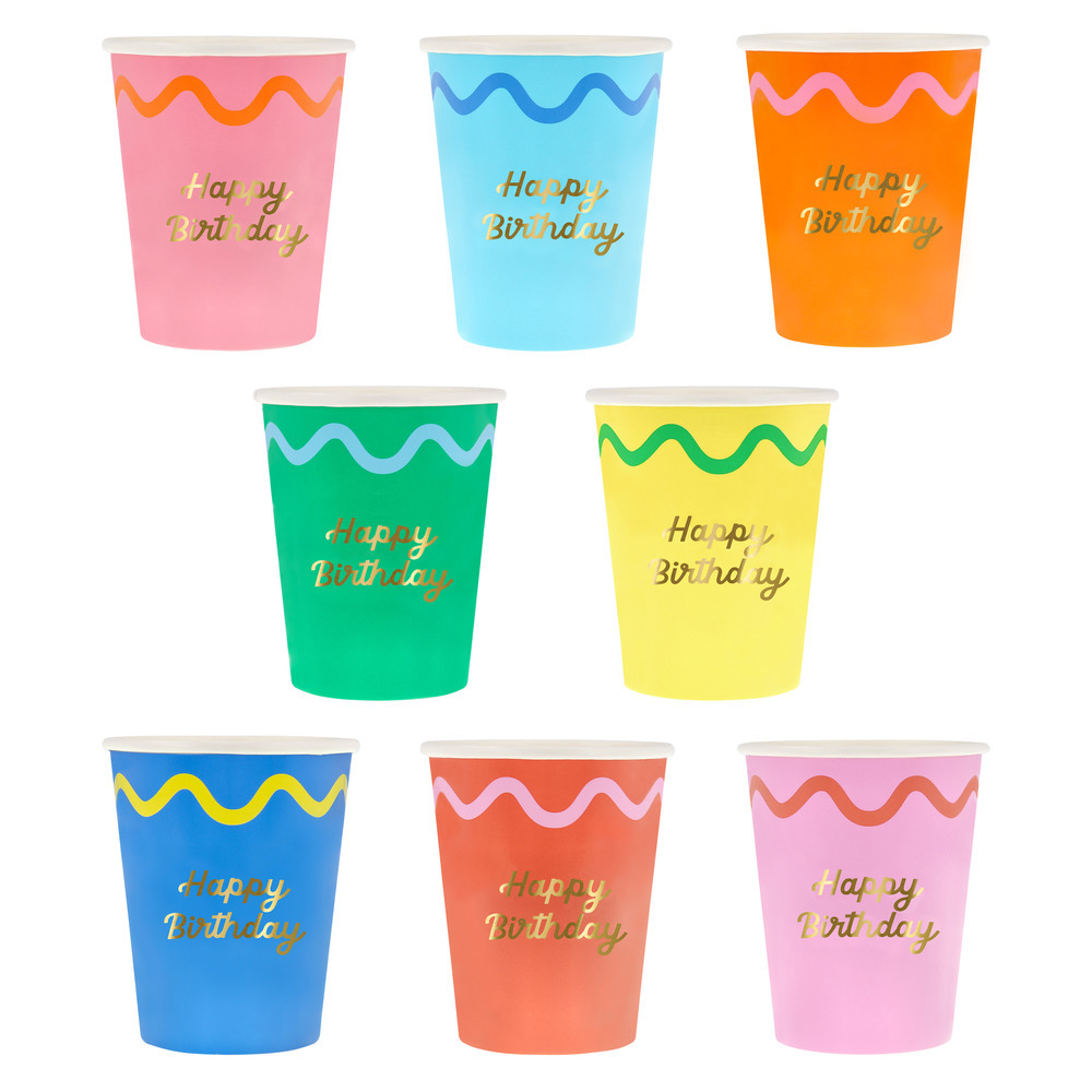 Picture of Wiggle Edge Cups (x 8)