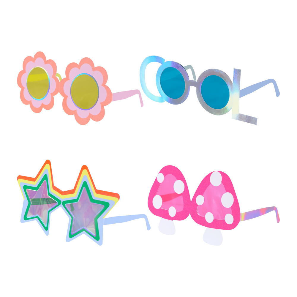 Picture of Fun Shaped Party Glasses (x 12)