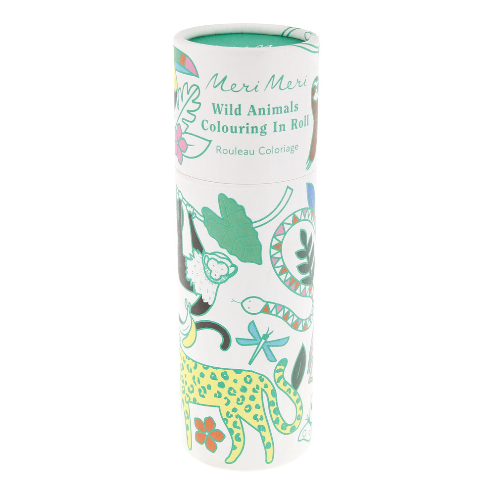 Picture of Wild Animals Coloring Roll